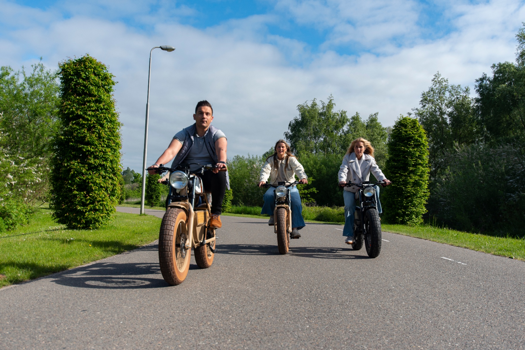 Vrienden op pad door de Gelderse Vallei