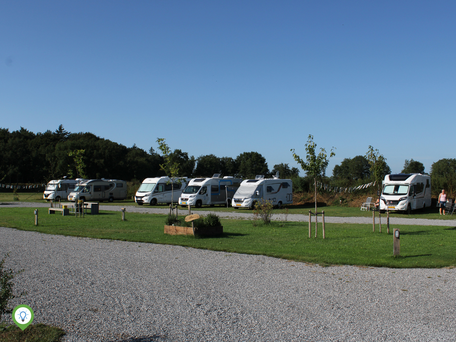 Camperplaats De Pol in Scherpenzeel