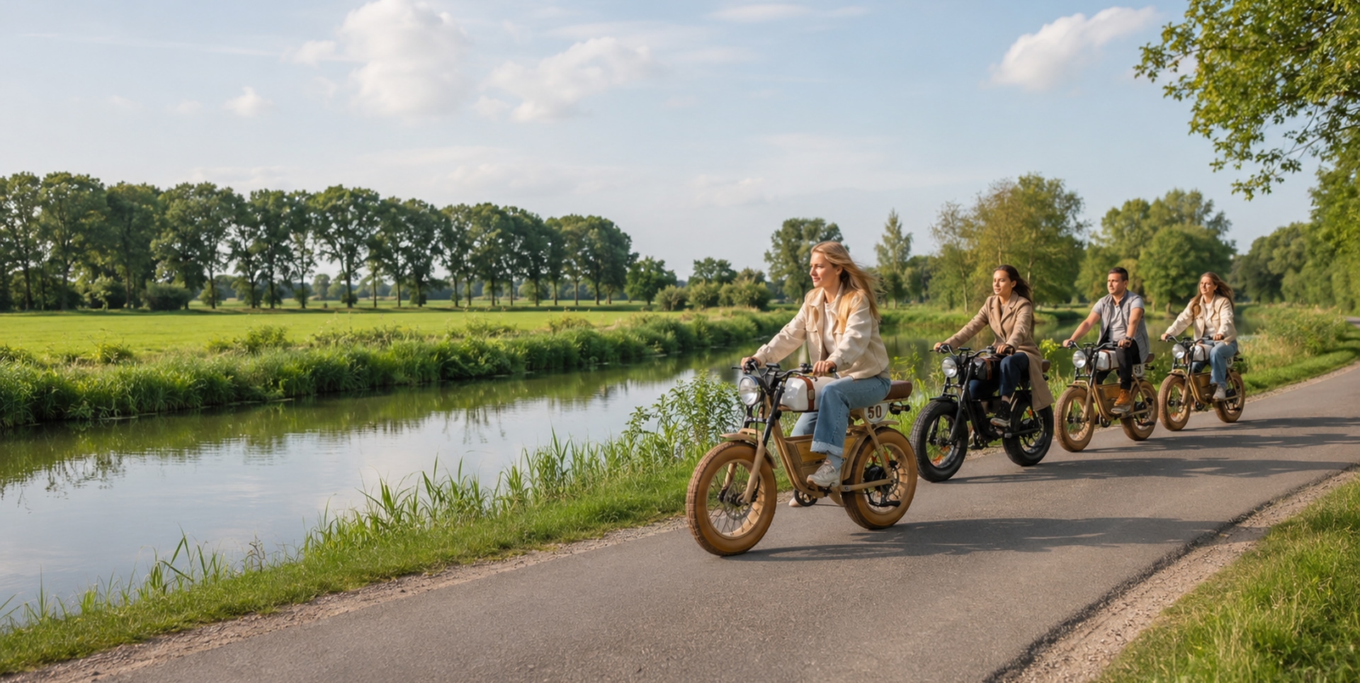 Retrobike huren bij De Pitstop in Scherpenzeel