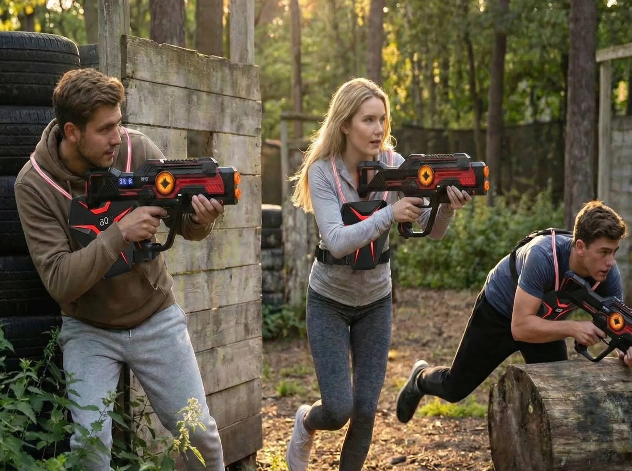 Lasergame bij De Pitstop in Scherpenzeel