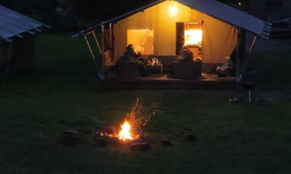 Folda camping in De Glind
